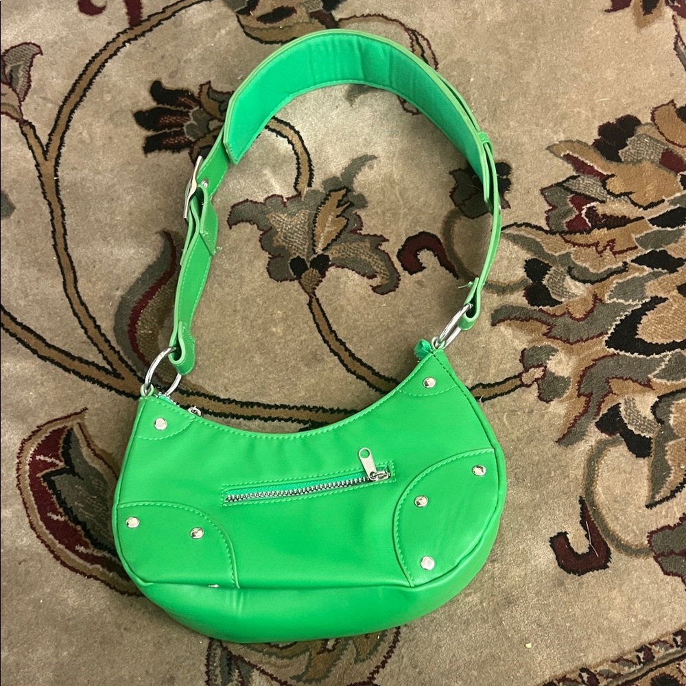 Green Women's Shoulder Bag